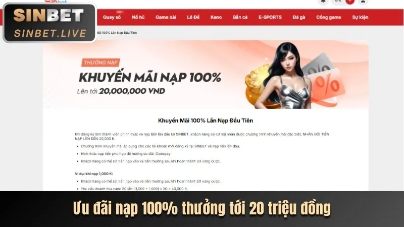 Thưởng Nạp Lần Đầu hi88n